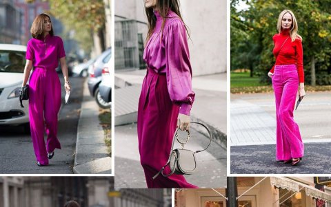 El color magenta tiene efecto rejuvenecedor.