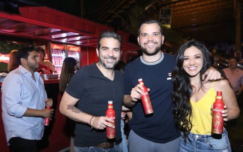 Diego Spotorno, Hert Stepan y Nataly Toledo.