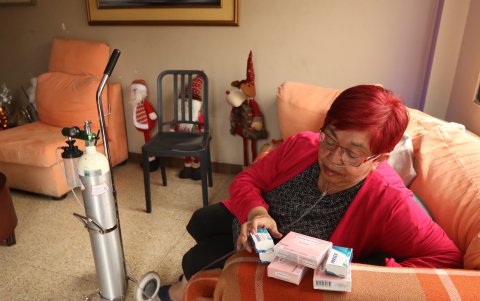 Pedido. Rocío pide que se entreguen las recetas médicas completas, y con fármacos de calidad.