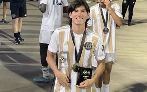 El joven tricolor Marcos Zambrano llega al Benfica de Portugal.