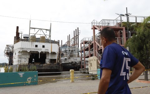 Los moradores del cantón se quedaron admirados por el suceso