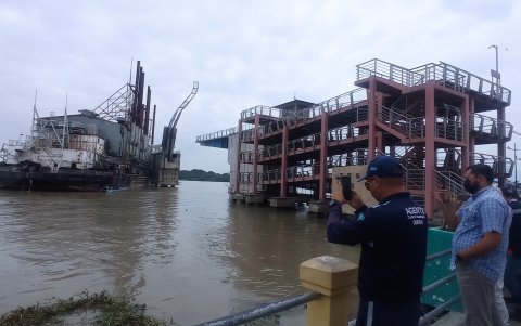 Moradores del sector y hasta autoridades se asombraron por el suceso