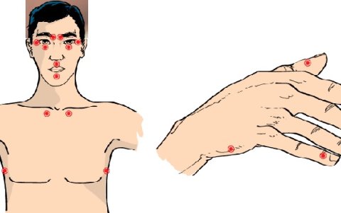 Puntos donde trabajar.