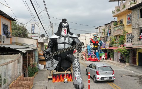 El monigote es uno de los de mayor altura en el sector