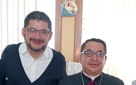 Azogues. La imagen tallada en madera hace 100 años.