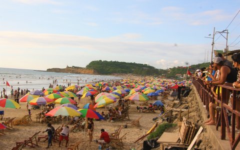 Seguridad. Montañita es uno de los balnearios de Santa Elena más visitados, por ello piden vigilancia. Varios delitos se registraron en 2022.