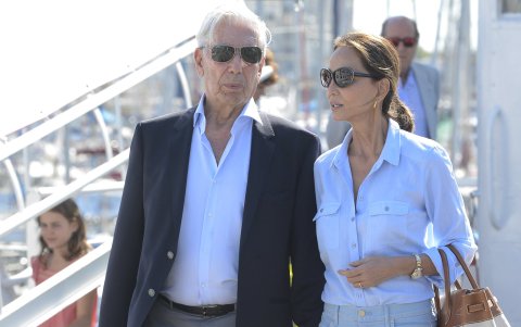 Mario Vargas Llosa e Isabel Preysler.