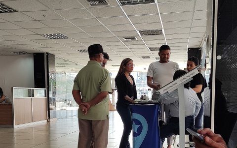 Atención. Una de las sucursales del Registro de la Propiedad.