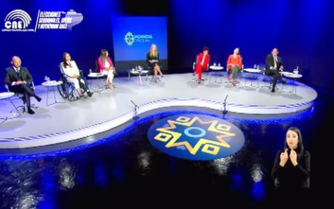 El segundo grupo de candidatos a la prefectura de Pichincha.