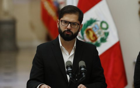 El presidente de Chile, Gabriel Boric, en una fotografía de archivo.