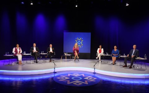 Debate de los candidatos a la Alcaldía de Quito.