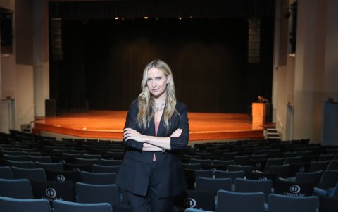 Stephany Hollihan de Sensi-Contugi en una foto de archivo