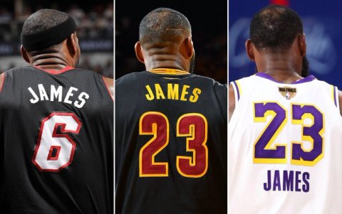 James se convirtió, además, el domingo en el único jugador en la historia de la NBA en lograr 100 partidos anotando +30 PTS con tres franquicias diferentes: Heat, Cavaliers y Lakers.