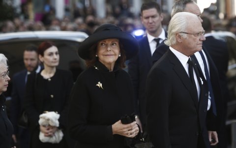 Silvia y Carlos Gustavo de Suecia.