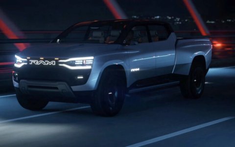 La RAM Revolution 1500 BEV, primera pick up eléctrica en el mercado.