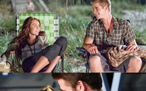 La pareja se conoció durante el rodaje de 'La última canción'. Su relación duró más de una década.