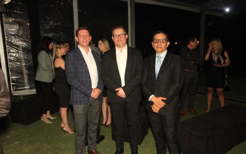 Andrés Jaramillo, Pablo Baquero y Miguel Sandoval.