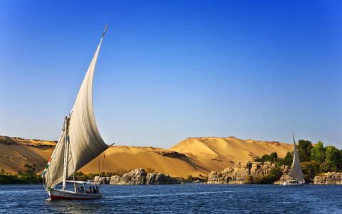 Actualidad. El río Nilo sigue siendo importante para los egipcios.