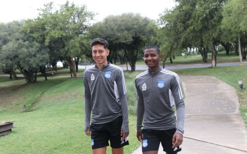 Jair Collahuazo y Diogo Bagüí han compartido en la pretemporada del Bombillo.