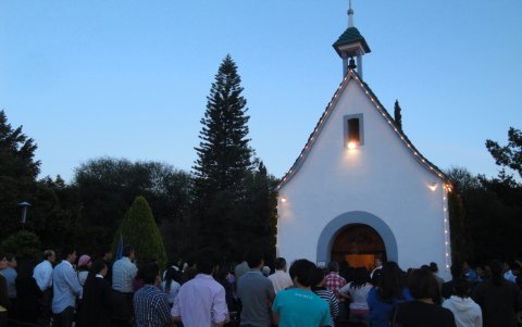 El santuario de Schoenstatt.