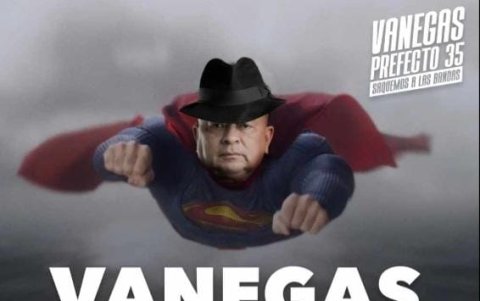 Héctor Vanegas, el candidato a la prefectura del Guayas por el partido Mover, subió la gráfica a su red social.