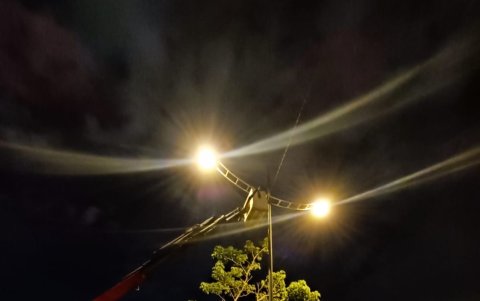 En total, fueron 4 los parques intervenidos en este vecindario del norte de la ciudad.