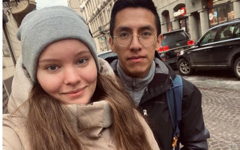 Vera y Alejandro ahora viven en España.