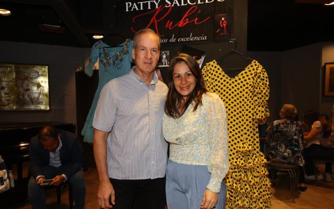 Jimmy Durán y Mariuxi Noriega.