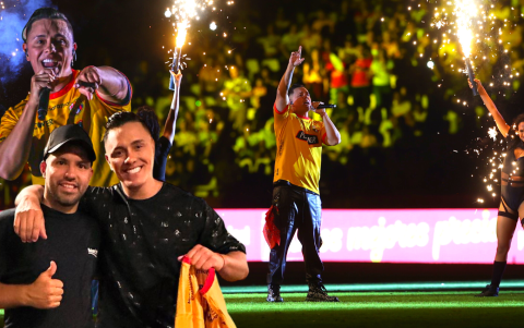 Los mejores momentos de Joey Montana en la Noche Amarilla del año pasado.