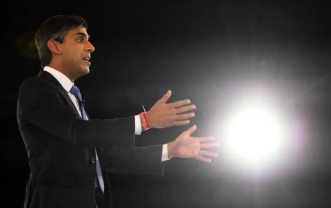 El primer ministro británico, Rishi Sunak.