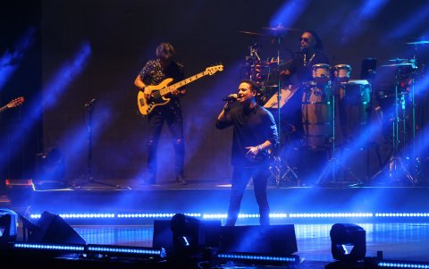 Fonseca en concierto.