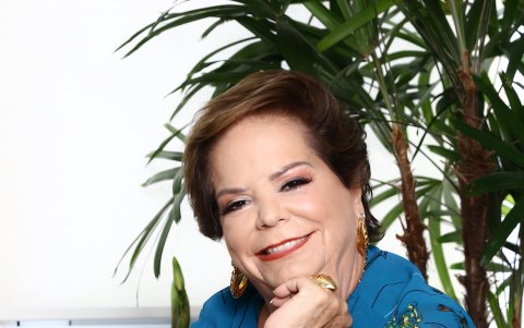 Mariaca se sintió relajada y distendida durante la sesión de fotos para EXPRESIONES.