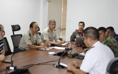 Reunión. La Policía hizo una evaluación de la productividad del primer mes de 2023.
