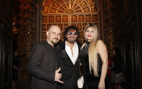 Juan Manuel Jácome, Douglas Bastidas y Gabriela Cueva.