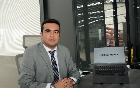 Francisco Manzano es el gerente de la agencia Baker Quito, del Grupo Mavesa.