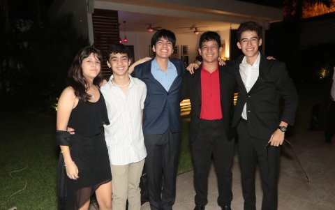 Cecilia Crow, Sergio Alanís, Carlos Espinoza, Boris Vallejo y Carlos Askin.