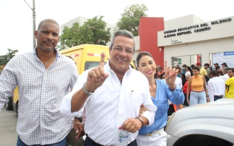 El candidato a la Alcaldía de Guayaquil, Jimmy Jairala.