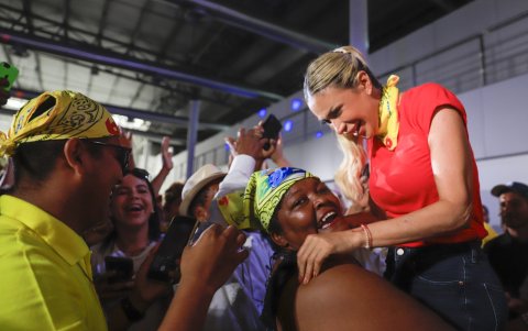 Susana González lidera el boca de urna para la Prefectura del Guayas.