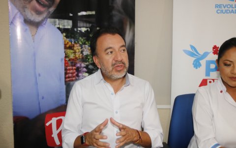 Pabel Muñoz, alcalde electo de Quito para el periodo 2023 - 2027.