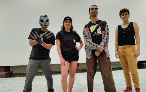 Ellos conforman Tercera Matrícula: Rafael Parducci, Liberti, Pablo Vásquez y Maite Villacreses.