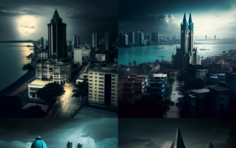 Guayaquil en versión Gotham City.