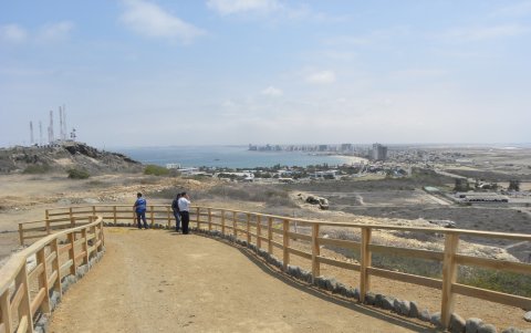 La Lobería en la provincia de Santa Elena.
