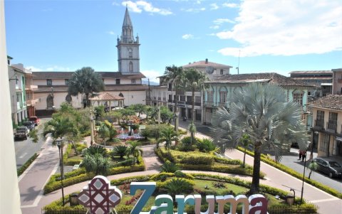 El centro de Zaruma.