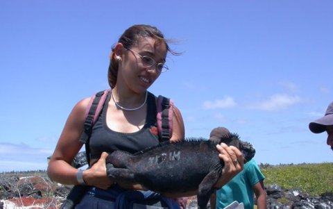 Patricia Castillo es bióloga marina y estudia el impacto del cambio climático en los océanos.