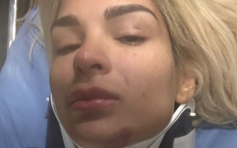 Foto de Keviam compartida desde el hospital en Dubia.