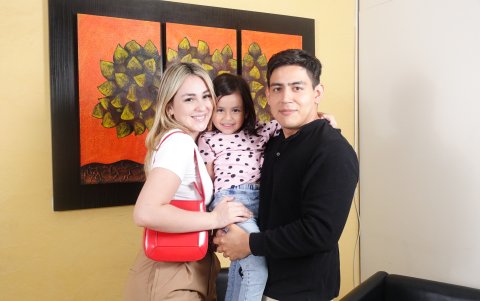 Gala y Daniel se conocieron por mensajes de Facebook