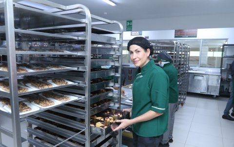 Ejecutiva. Soledad Hanna de Peet, la propietaria y gerenta de producción de Sweet & Coffee.