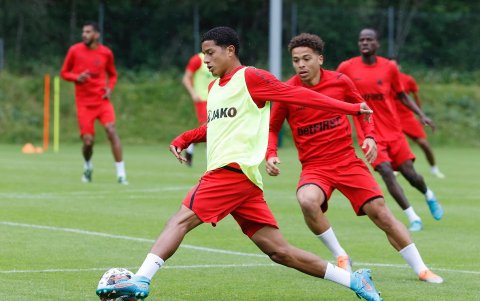 Anthony Valencia llegó en junio de 2022 al Royal Antwerp de Bélgica.