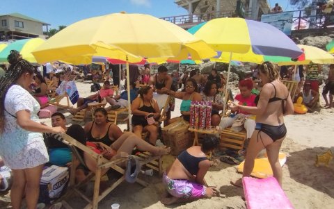 Montañita es uno de los balnearios más concurridos.