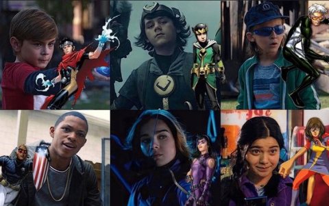 Jóvenes vengadores.